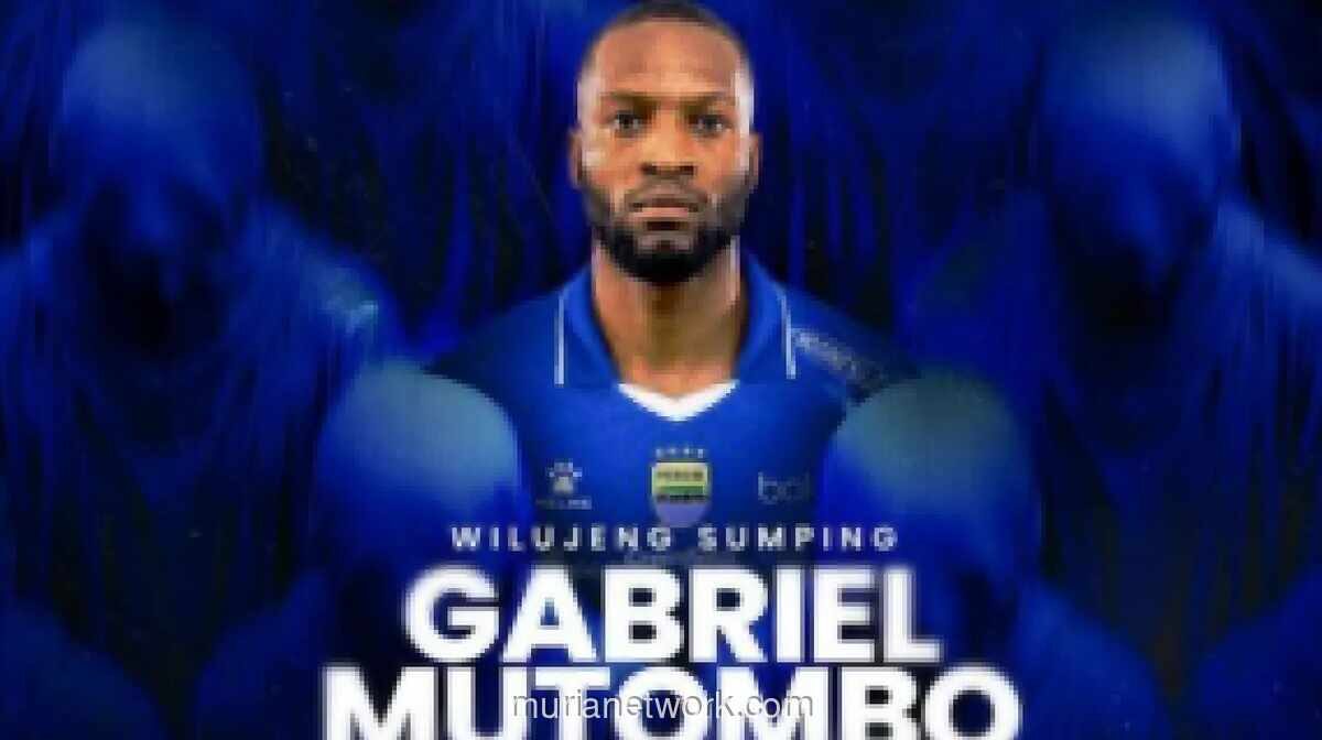 Persib Bandung Resmi Rekrut Bek Prancis Gabriel Mutombo untuk Musim Depan