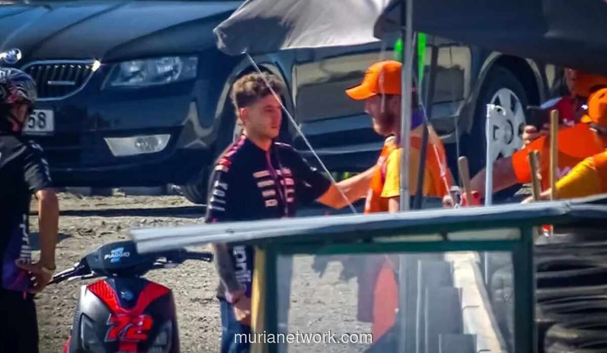 Marco Bezzecchi Tampar Marshal di Sirkuit Brno, Dilarang Tampil di Balapan Utama MotoGP Ceko