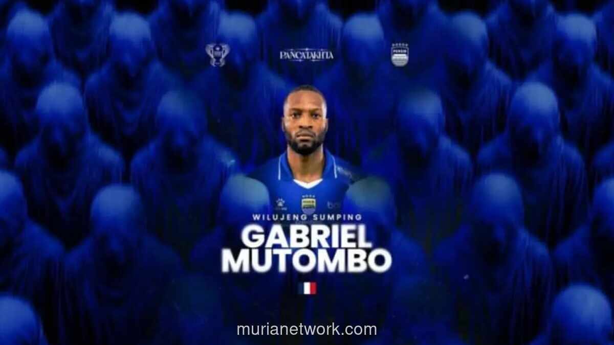 Persib Rekrut Bek Prancis Gabriel Mutombo Kupa untuk Musim Depan