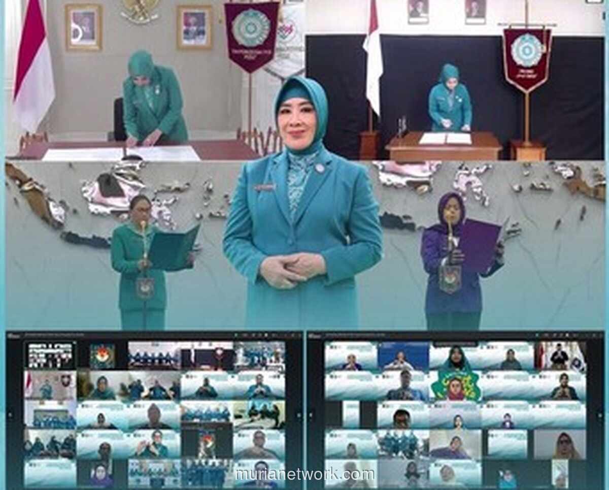 Tri Tito Karnavian Lantik Samantha Dewi sebagai Ketua TP PKK Jawa Barat