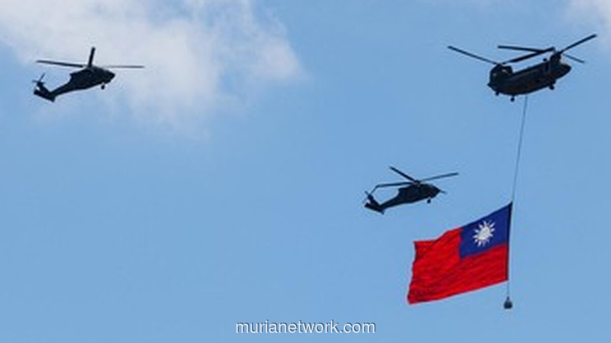 Pesawat Latih Militer Taiwan Jatuh di Kaohsiung, Dua Pilot Tewas