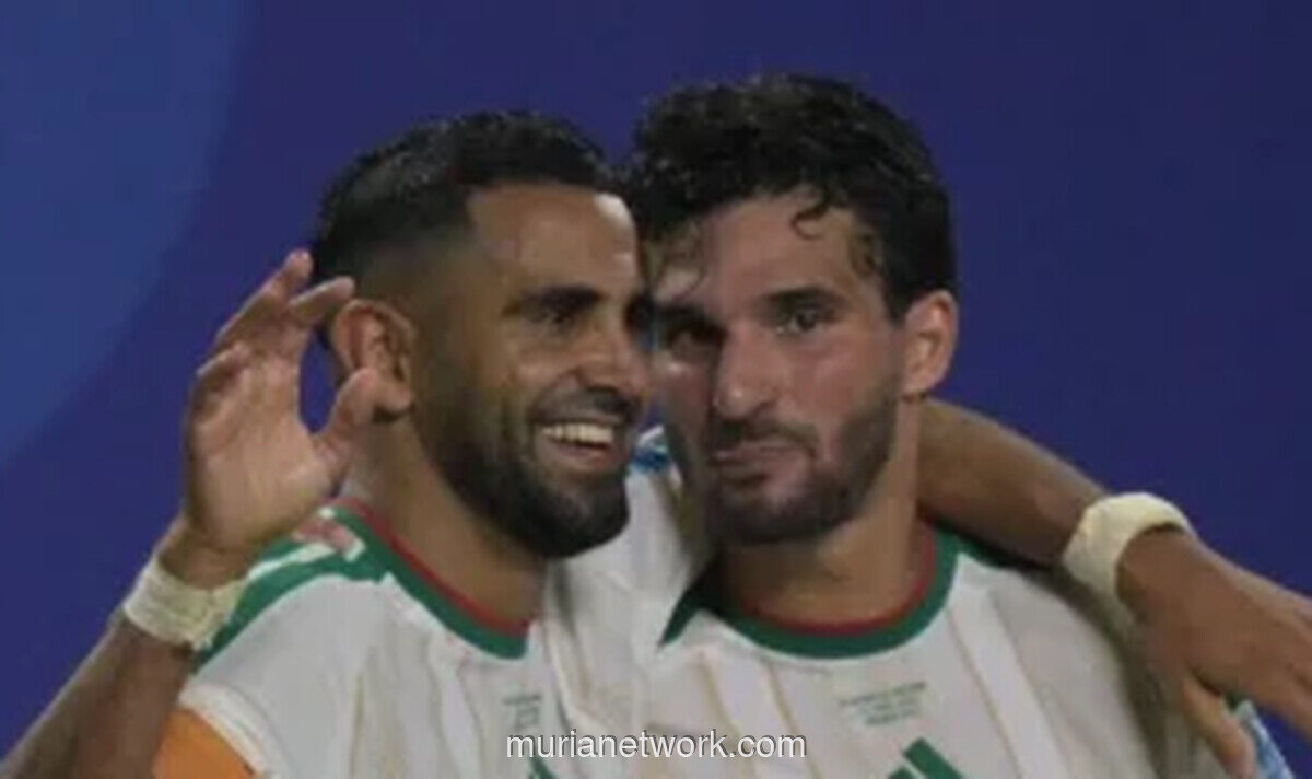 Komentar Mahrez Picu Kontroversi Usai Hasil Imbang Aljazair vs Austria