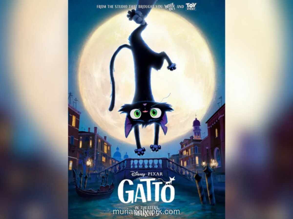 Pixar Umumkan Film Animasi Baru Gatto, Kisah Mafia Kucing di Venesia yang Dibintangi Mark Ruffalo