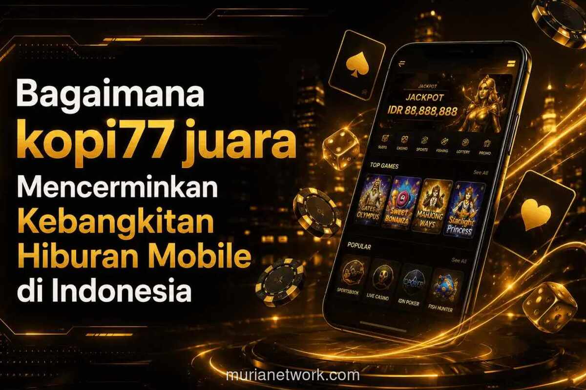 Industri Hiburan Digital Makin Moncer, Platform Game Seluler Kopi77 Juara Hadirkan Pengalaman Imersif bagi Pengguna