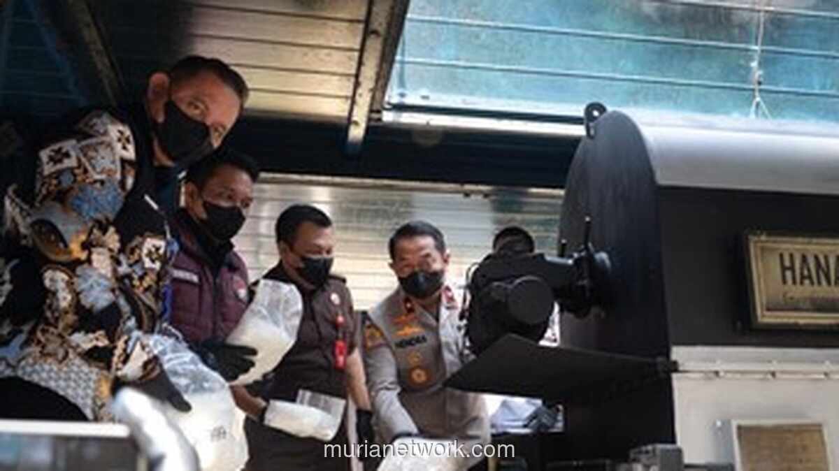 Polda Banten Musnahkan 73 Kg Sabu dan 7 Kg Ganja Hasil Pengungkapan Lima Kasus