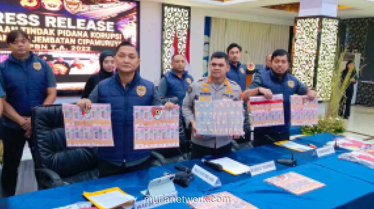 Korupsi Proyek Jembatan Merah Putih di Sukabumi, Dua Tersangka Dibekuk Polda Jabar