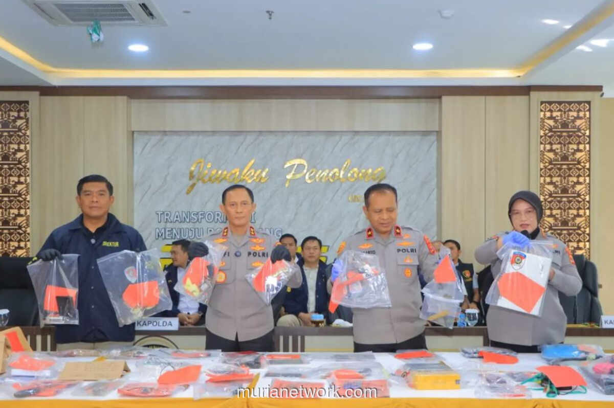 Polda Lampung Bongkar 75 Kasus Kejahatan Jalanan, 95 Tersangka Ditangkap dalam Operasi 18 Hari