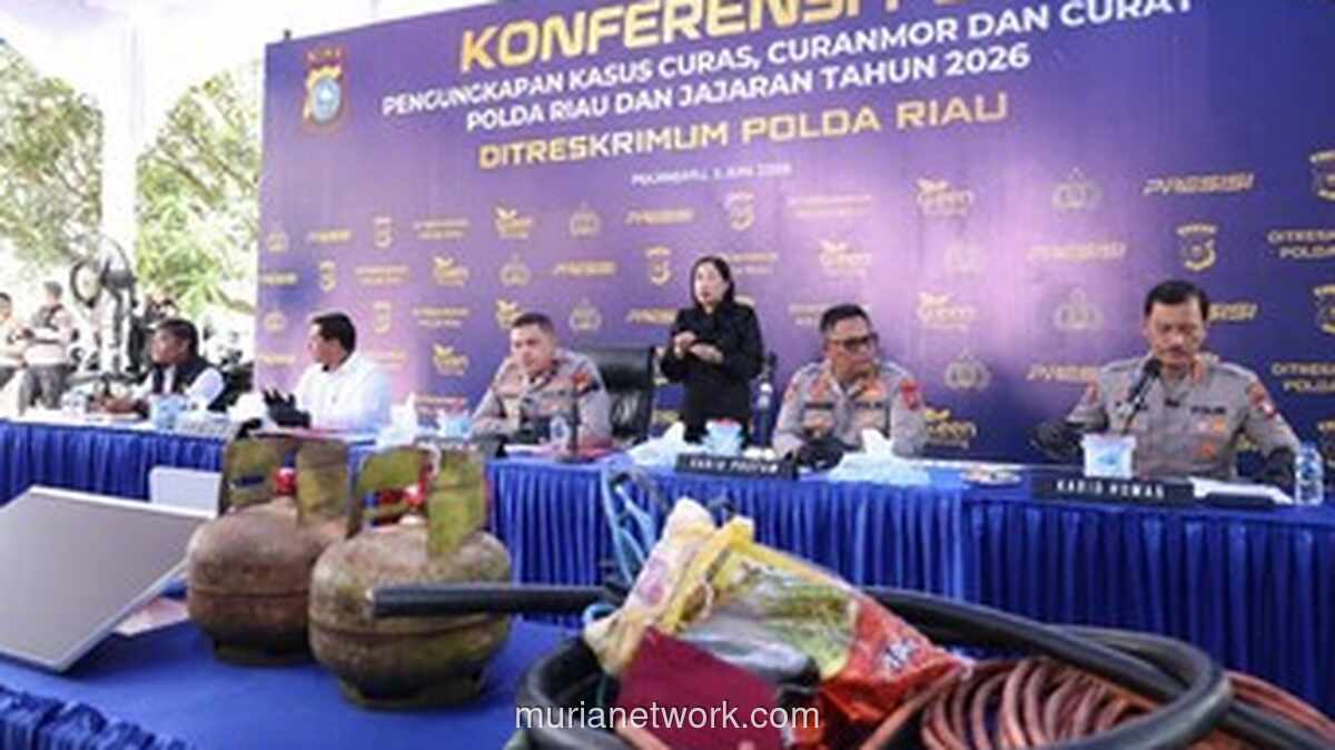 Polda Riau Ungkap 1.333 Kasus Kejahatan Jalanan dalam Lima Bulan, 525 Tersangka Ditangkap
