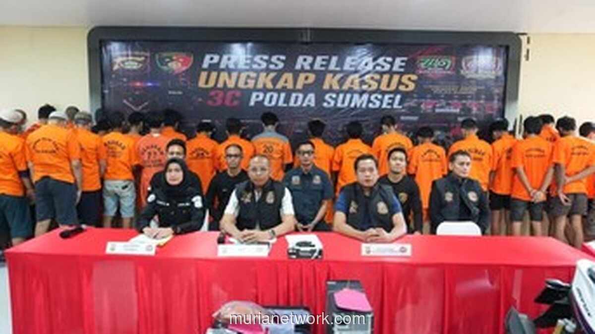 Polda Sumsel Ungkap 123 Kasus 3C Sepanjang Mei 2026, Amankan 137 Tersangka