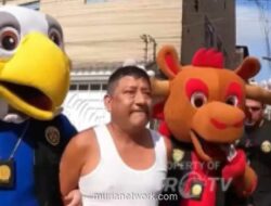 Polisi Peru Samarkan Diri sebagai Maskot Piala Dunia untuk Bongkar Jaringan Narkoba di Lima