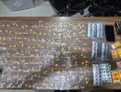 Polisi Bekasi Amankan Dua Pengedar dan 1.232 Butir Obat Ilegal di Cibarusah