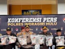 Polisi Gagalkan Peredaran 8 Kg Sabu dan Ribuan Ekstasi di Inhu, Tiga Kurir Ditangkap