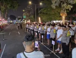 Polres Jakarta Pusat Gelar Night Run Rayakan Hari Bhayangkara ke-80