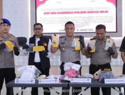Polres Rohil Ungkap 31 Kasus Narkotika dan Amankan 47 Tersangka Sepanjang Mei 2026