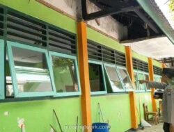 Ledakan Petasan Balon Udara Rusak Ruang Kelas SMAN 1 Badegan Ponorogo