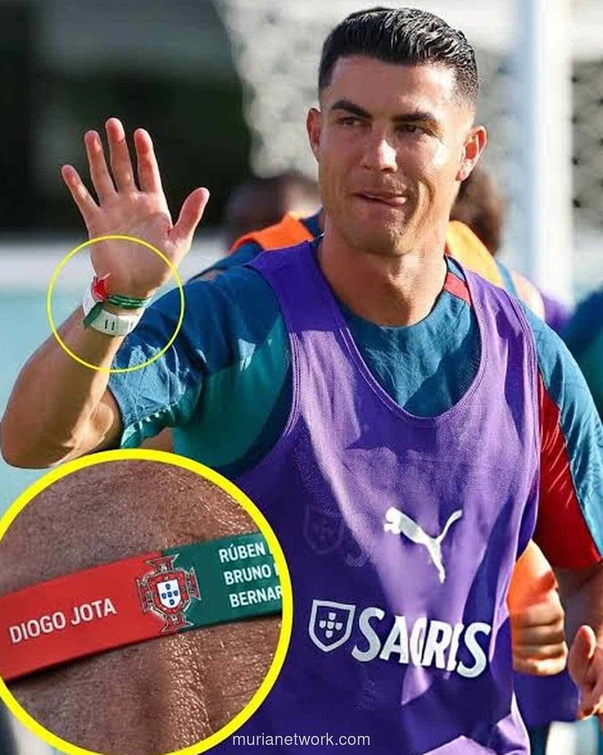 Portugal Pakai Gelang Khusus untuk Diogo Jota Sepanjang Piala Dunia 2026
