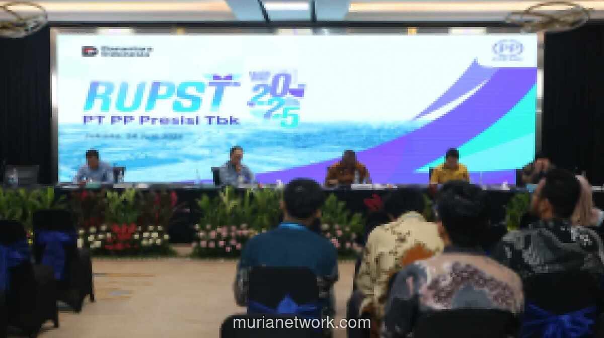 PT PP Presisi Raup Pendapatan Rp3,9 Triliun di 2025, Tumbuh 4 Persen