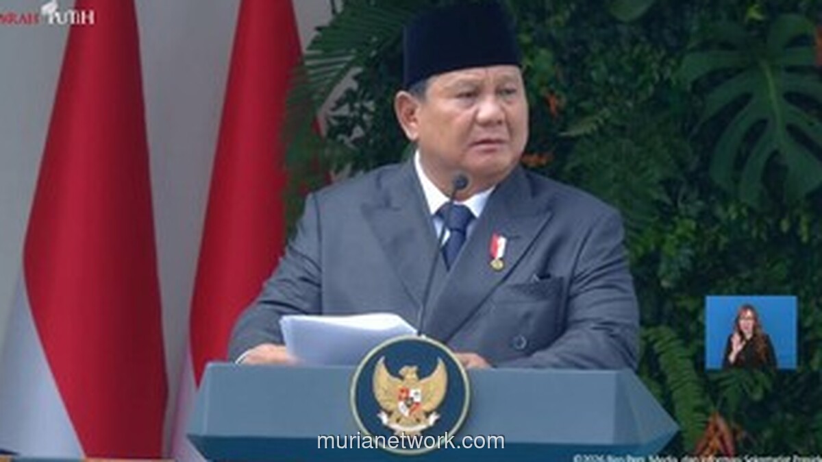 Prabowo Akui Pertumbuhan Ekonomi Belum Merata, Ajak Jajaran Pemerintah Refleksi di Hari Lahir Pancasila