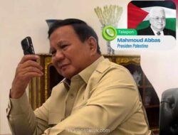 Presiden Prabowo Terima Telepon Presiden Abbas, Perkuat Komitmen Dukung Perjuangan Palestina