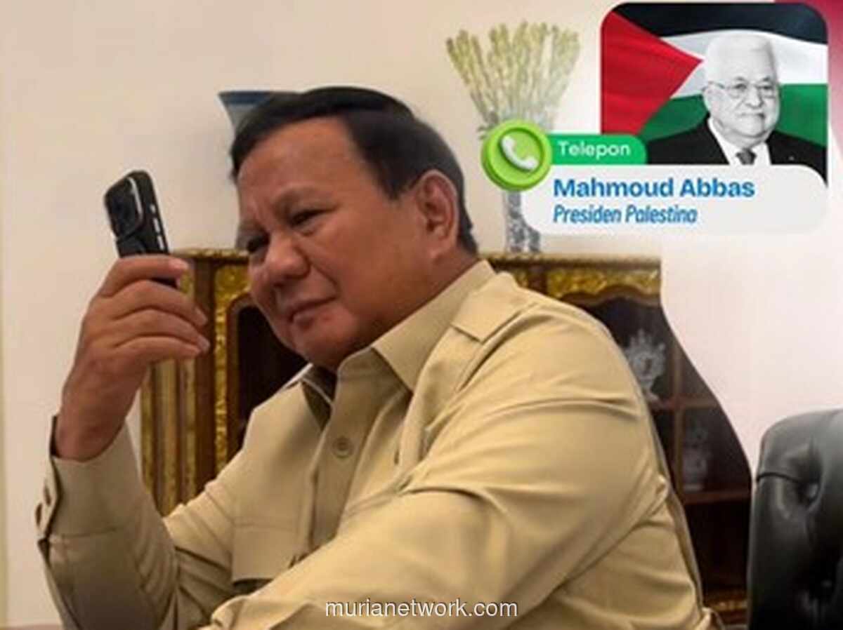 Presiden Prabowo Terima Telepon Presiden Abbas, Perkuat Komitmen Dukung Perjuangan Palestina