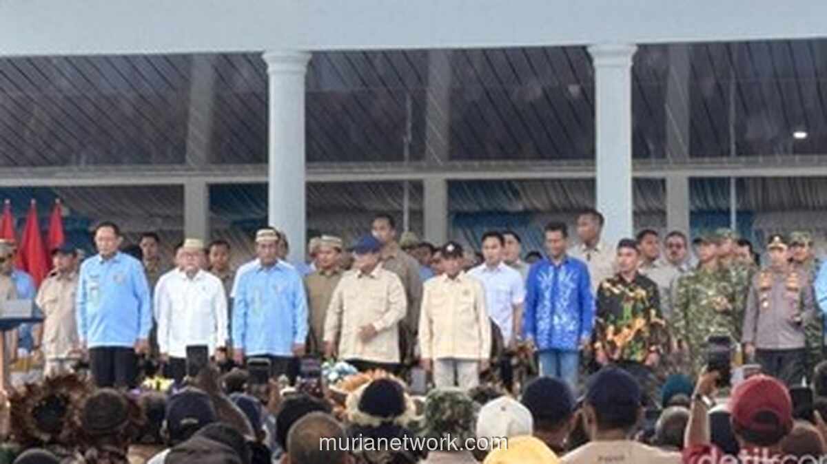 Prabowo Berkelakar soal Kemiripan Nama dengan Panglima TNI dan Kapolri di Acara Petani Gorontalo