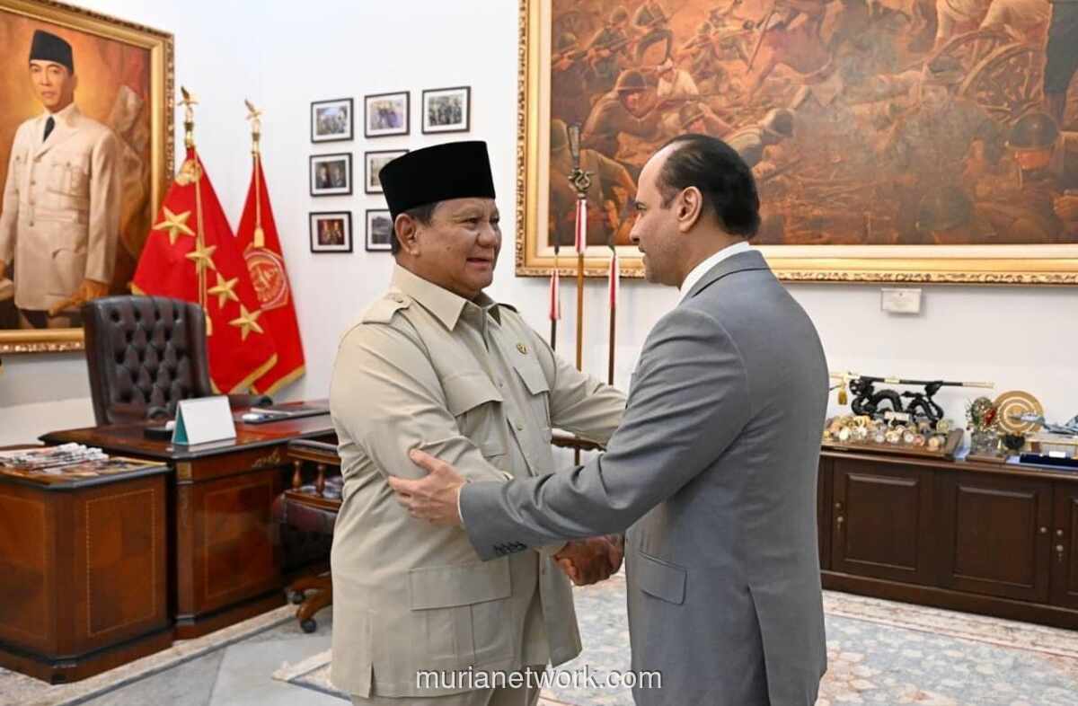 Presiden Prabowo Terima Wakil PM Qatar di Istana Merdeka, Perkuat Kerja Sama Strategis
