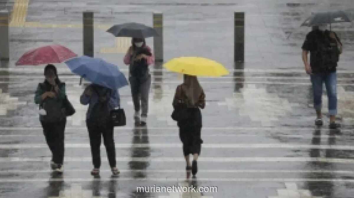 BMKG: Lima Wilayah Jakarta Diguyur Hujan Ringan, Kepulauan Seribu Berawan