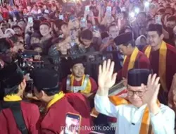 Pramono-Rano Karno Hadiri Puncak HUT ke-499 Jakarta, Disambut Tanjidor dan Warga
