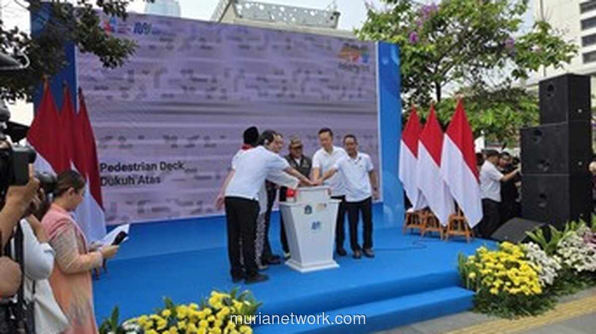 Pramono Anung Canangkan Jembatan ‘Donat’ Dukuh Atas, Target Integrasi Enam Moda Transportasi Selesai 2028