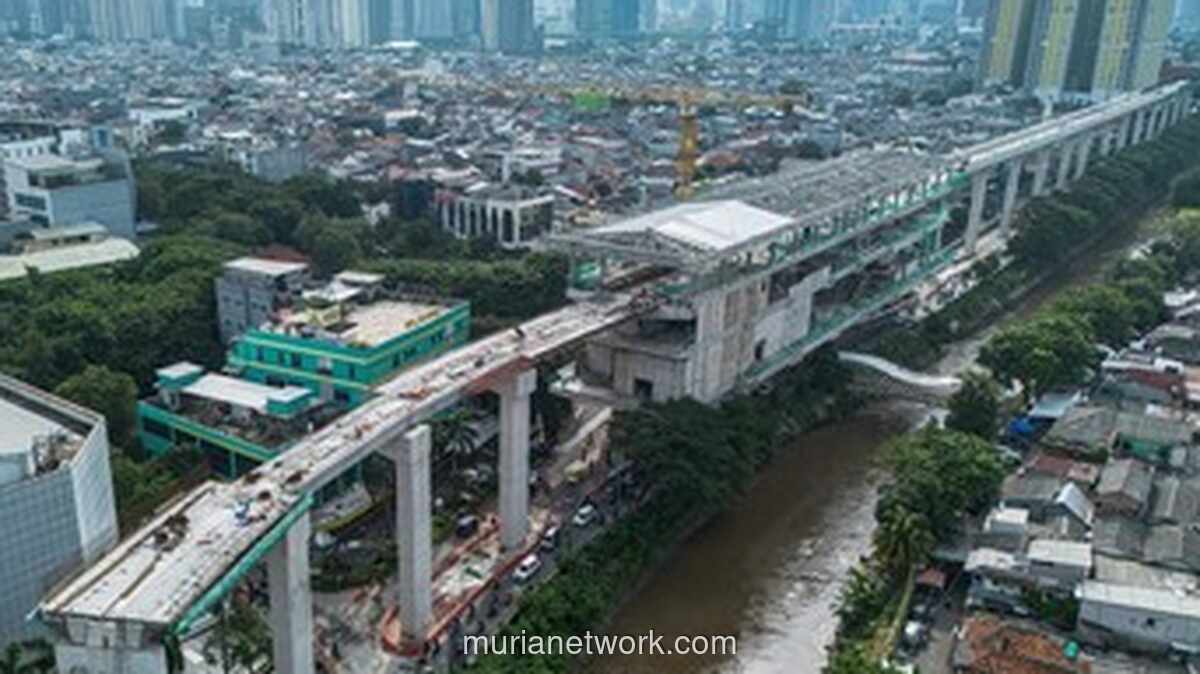 Pemprov DKI Targetkan LRT Velodrome-Manggarai Rampung dan Diresmikan pada Agustus