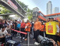 Pramono Anung Tinjau CFD Rasuna Said, Kampanye Pilah Sampah Bareng Cinta Laura