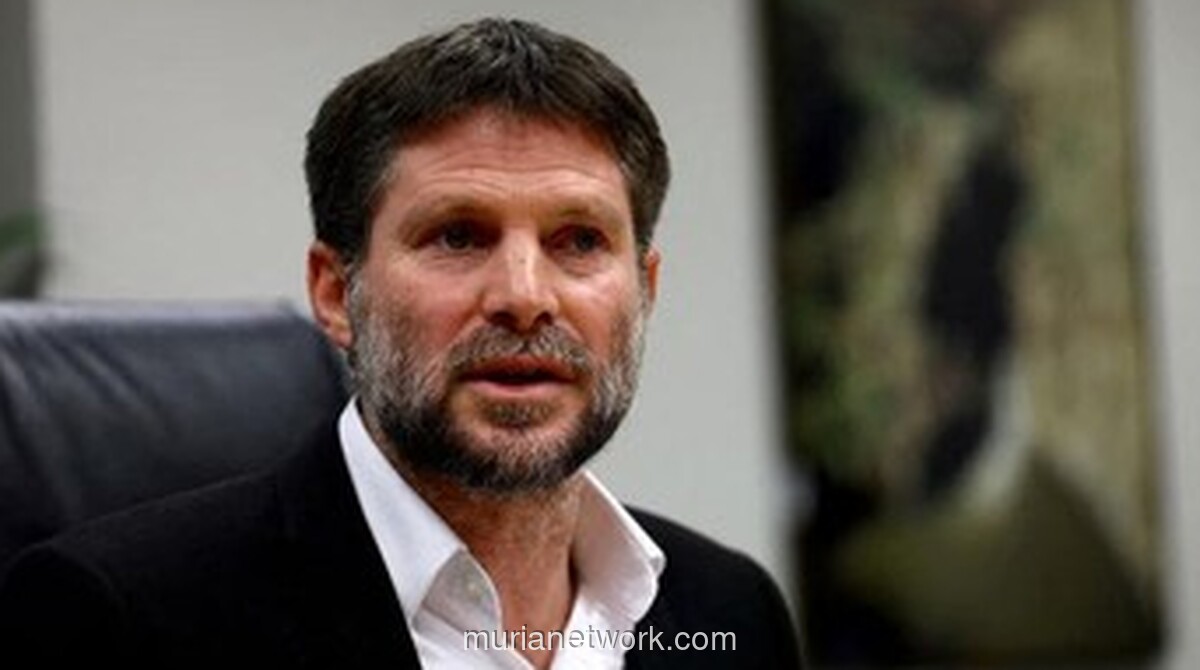 Prancis Resmi Larang Menteri Keuangan Israel Bezalel Smotrich Masuki Wilayahnya