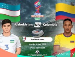 Uzbekistan Debut di Piala Dunia 2026, Langsung Hadapi Kolombia di Laga Perdana