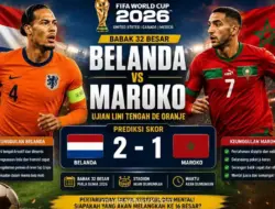 Belanda vs Maroko di 32 Besar Piala Dunia 2026: Duel Hidup Mati di Monterrey