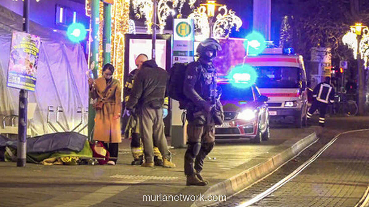 Pengadilan Jerman Vonis Seumur Hidup Pria Arab Saudi Penabrak Pasar Natal Magdeburg