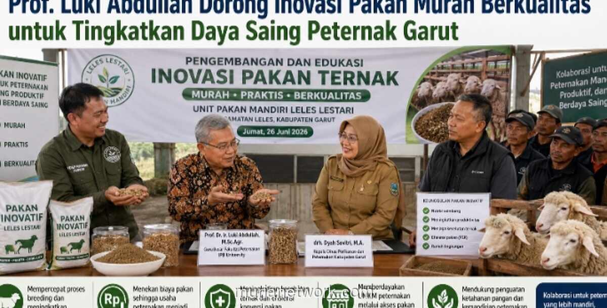 Inovasi Pakan Murah dan Praktis Digadang Jadi Kunci Dongkrak Produktivitas Peternakan Rakyat di Garut