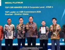 Pupuk Kaltim Tegaskan TJSL sebagai Strategi Keberlanjutan, Raih Tiga Penghargaan TOP CSR Awards 2026
