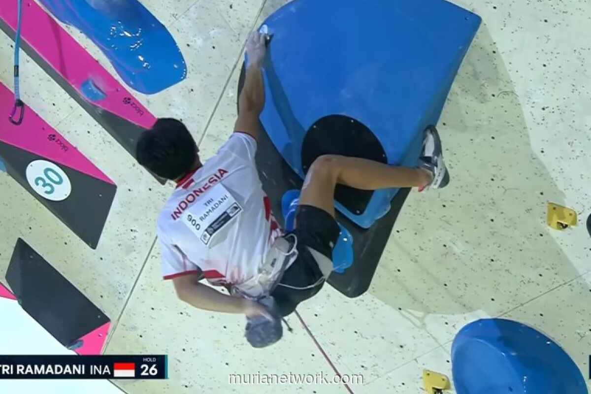 Putra Tri Ramadani Finis Keempat di World Climbing Series Innsbruck, Samai Poin Legenda Adam Ondra