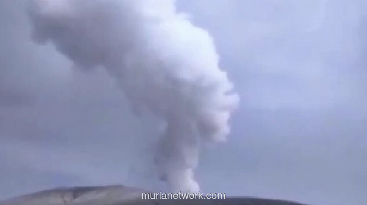 Anak Krakatau Kembali Bergolak, PVMBG Catat Peningkatan Aktivitas Magmatik
