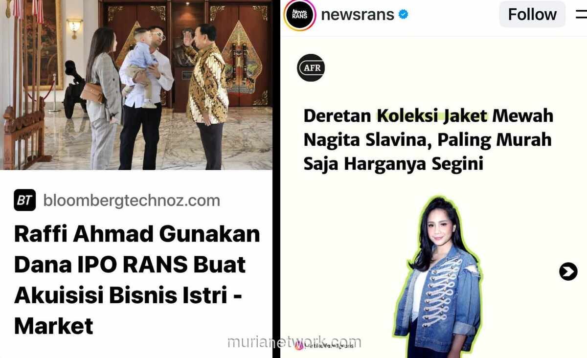 IPO RANS: Ketika Raffi Ahmad Melegalkan Status Sultan di Tengah Kontroversi Bisnis Binatu