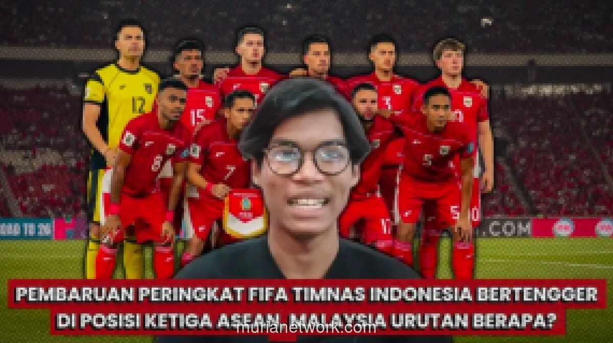 Timnas Indonesia Naik ke Peringkat 118 Dunia, Kokoh di Posisi Ketiga Asia Tenggara