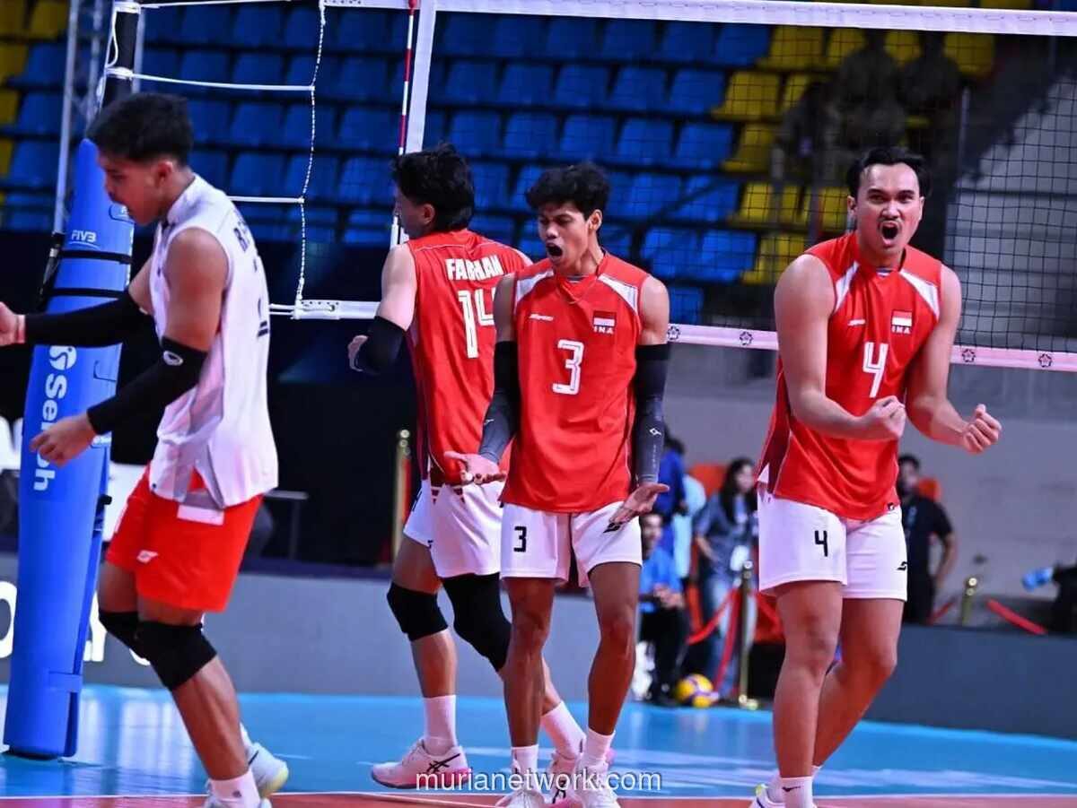 Lonjakkan Peringkat FIVB Usai Juara AVC Cup, Voli Putra Indonesia Kian Dekati Elit Asia