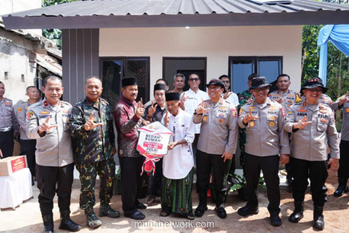 Polri Bedah 80 Rumah Layak Huni di Seluruh Indonesia Sambut HUT Bhayangkara ke-80