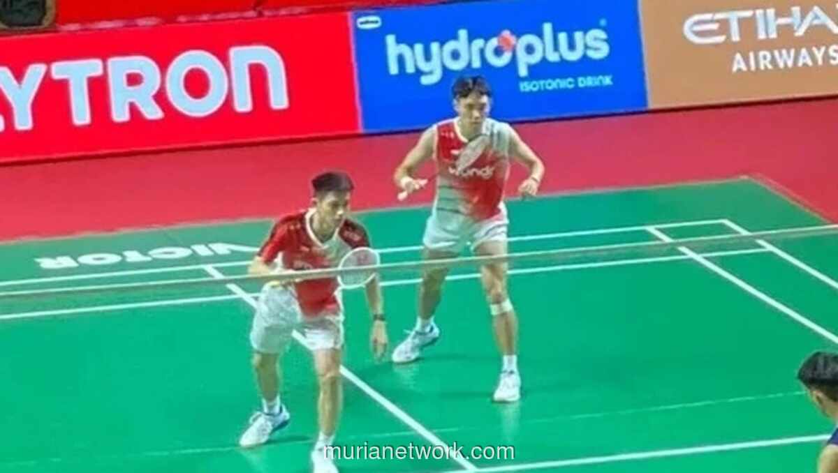 Raymond Indra dan Nikolaus Joaquin Tembus Final Indonesia Open 2026 Usai Kalahkan Senior