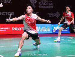 Raymond/Nikolaus Gagal Juara Usai Kalah dari Goh/Nur di Final Indonesia Open 2026