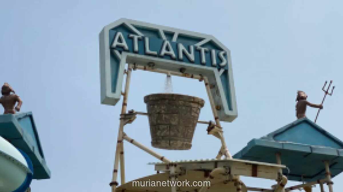Libur Tahun Baru Islam, Atlantis Water Adventures Ancol Dipadati Keluarga