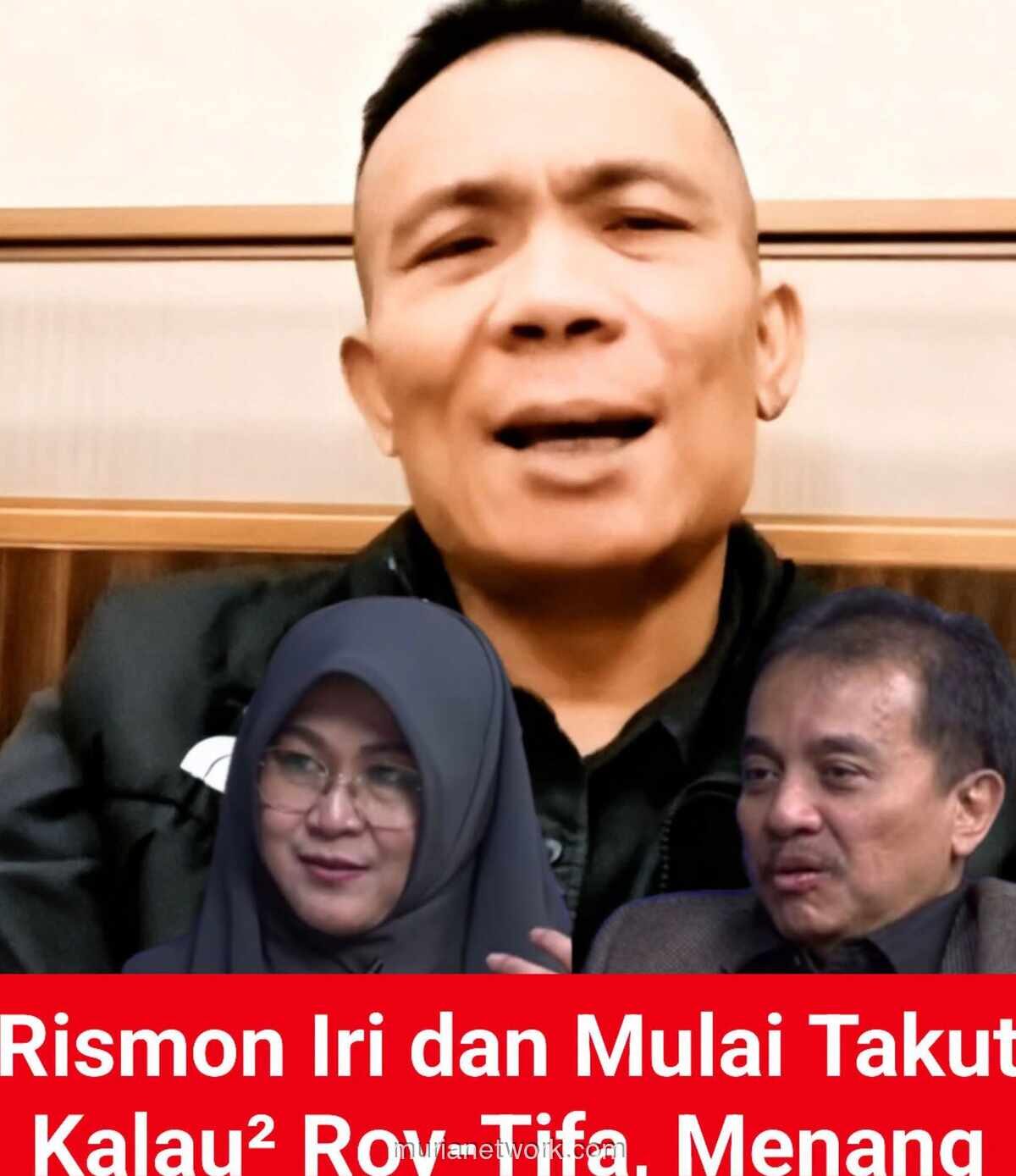 Rismon Dinilai Iri dengan Roy Suryo dan Dokter Tifa karena Konsisten Persoalkan Ijazah Jokowi