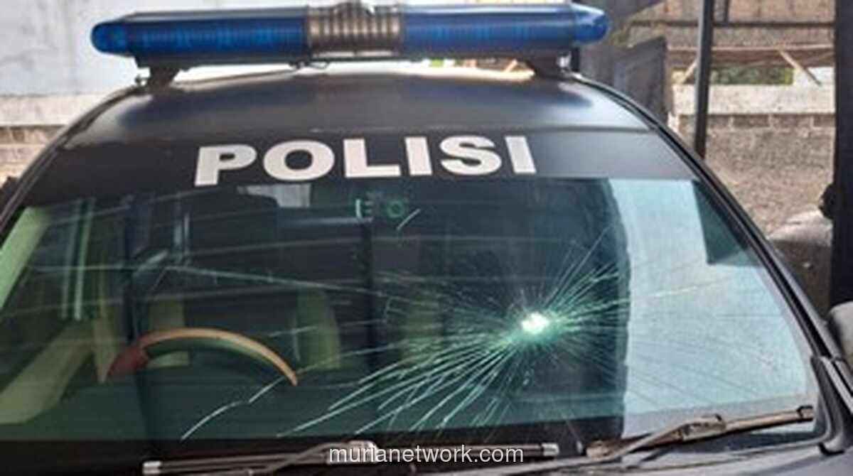 Tawuran Pesilat di Tulungagung, Kaca Mobil Polisi Pecah Dilempar Batu