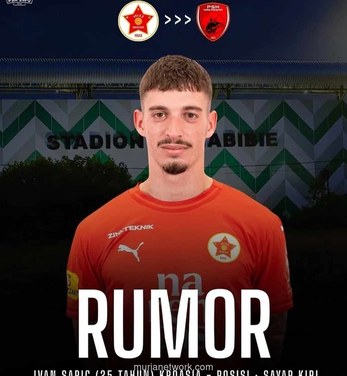 PSM Makassar Dikaitkan dengan Pemain Kroasia Ivan Šarić untuk Musim Depan