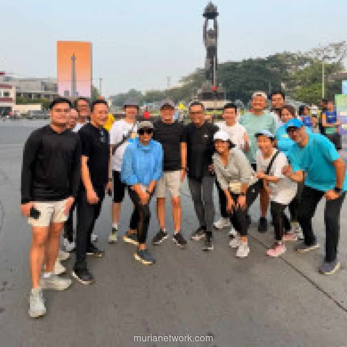 Para Tokoh Nasional Ikuti Latihan Bersama Jelang UI Green Marathon 2026